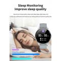 Awei H36 1.52 "HD Screen Smart Watch Blood Glucose Blood Pressure Monitoring with 100+Sport Modes Fitness Watch with IP68 Waterproof GPS Positioning Outdoor Watch Compatible with All Mobile Phones. 