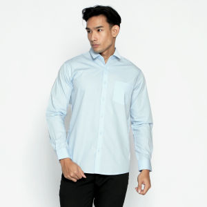 Casella Simple Perfect Kemeja Pria Lengan Panjang Polos | Solid Basic Gallant Shirt