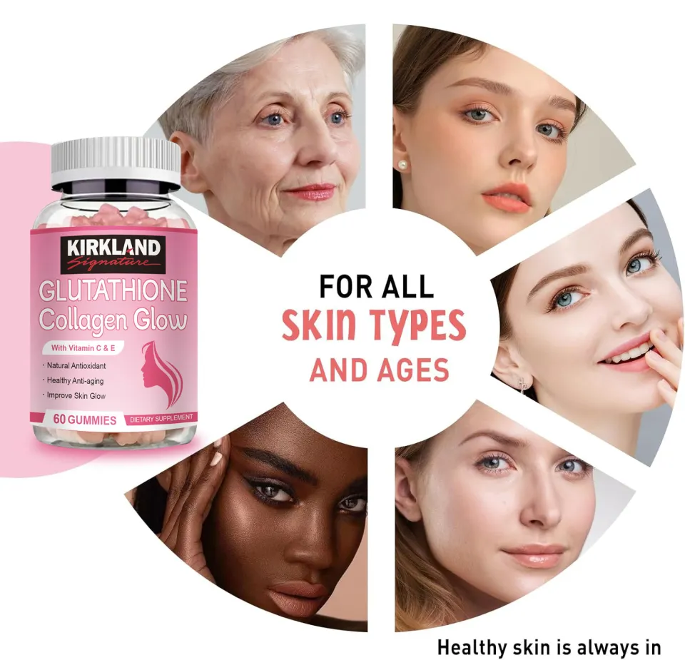 kirkland glutathione review KIRKLAND|Glutathione Collagen Glow with Vitamin C & E - Powerful  Antioxidant Blend for Radiant Skin Glutathione Collagen Gummies Whitening  Skin Benefits 60Pcs Gummy Supplement - Lazada