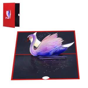Thiệp ngày lễ tình nhân 3D với phong bì thiệp chúc mừng Valentine Valentine cung cấp cho Nam Nữ Chồng Vợ