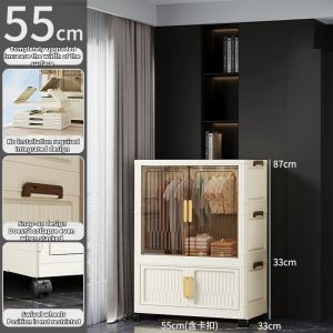 Free installation of childrens wardrobe simple storage cabinet for home usefoldable and freely combinable storage ca