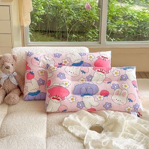Ready Stock Washable Baby Pillow Childrens Cotton  Pea Fleece Quick Dry Soothing Sleep Aid Pillowchildren 纯棉儿童枕头