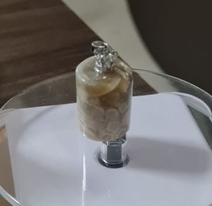 Coral Jade Pendant