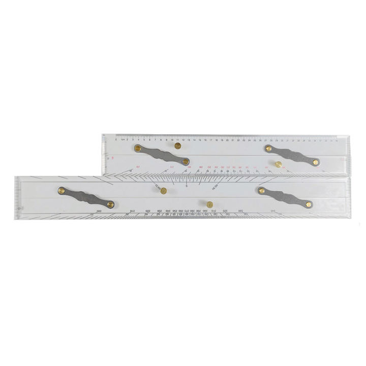 Marine Navigation Parallel Ruler Clear Scale High Accuracy Transparency ...