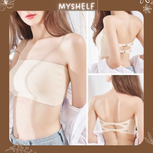 Áo ngực không dây áo bra nữ đúc su không gọng quây ngang đệm mỏng siêu hot 2022 M62a.