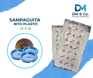 Sampaguita Nito Plastic Bag 12x16 Clear | Multipurpose Packaging Plastic | Matibay na Plastic