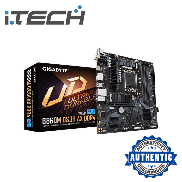 Gigabyte B660M DS3H AX DDR4 Motherboard Lazada PH