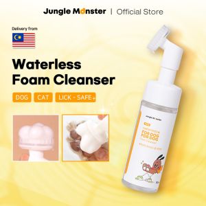 [Junglemonster]PawFreshWaterlessFoamCleanserforDogsandCats-150ml