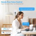 Zwave Plug 800 Series 2 Pack, Zwave Outlet Built-in Repeater Range Extender,Zwave Smart Plug Work with SmartThings, Wink, Alexa, Assistant, Z-Wave Hub Required, FCC and ETL Listed, 1875W. 