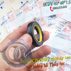 [01cai] Phớt bót tay lái chịu áp (AP) SCJY/CNB1 Muzaki 25*35*8 | Muzaki 25*38*8.5 | Muzaki 25*40*7.5