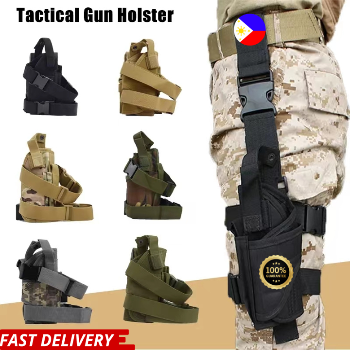 Tactical Pistol Leg Holster 900d Oxford Waterproof Thigh Bag Pouch Legs 