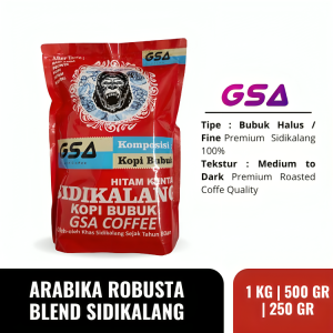 Kopi Arabika Murni 1KG 1 kg | Kopi Sidikalang Medan asli Arabica Robusta Blend Premium