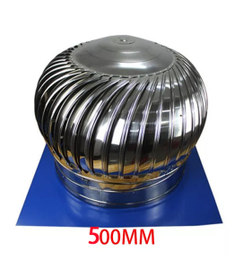 IKO ventilator 600mm 304 Stainless whirl Roof ventilemautor wind turboarimine Air turbo louver indmestrial