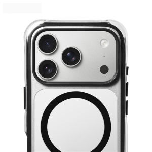 Magnetic Wireless Charger For Magsafe Transparent Case For iPhone 18Pro 17Pro 17Pro Max Touch Camera Button Shockproof Cover