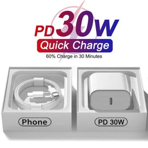 30W Fast Charger USB C PD Fast Charging Adapter for phone