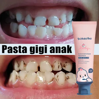 Pasta Gigi Bayi dan Anak - Baby & Kids Toothpaste Mamas Choice Karang Gigi Pembersih Karang Gigi Kerusakan Gigi Fluorine Rendah Anti Karies Pasta Gigi Pure