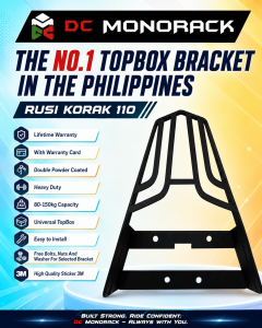 RUSI KORAK 110 TOPBOX BRACKET HEAVY DUTY LIFETIME WARRANTY DOUBLE POWDER COATED PLUG AND PLAY