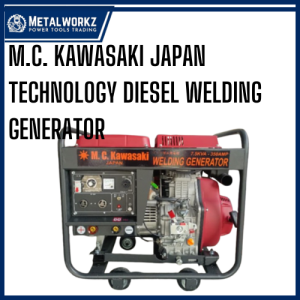 METALWORKZ || M.C. KAWASAKI JAPAN TECHNOLOGY DIESEL WELDING GENERATORS HEAVY DUTY