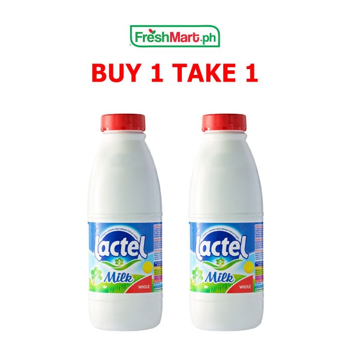 Buy 1 Take 1 Lactel UHT Whole Milk 3.5% FAT 1L | Lazada PH