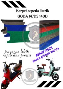 Karpet sepeda listrik GODA140D 147DS