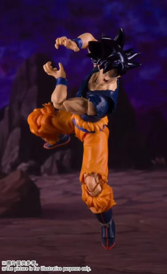 15cm Dragon Ball Super Demoniacal Fit Super Saiya Son Goku Red martial  Artist PVC Statue Action Anime Figure Model Toys