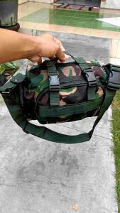Tas Selempang Malvinas Loreng Army Multifungsi