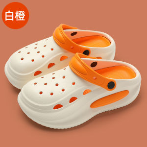 Free Shipping WomenS Thick-Soled Perforated Sandals For Summer New Outdoor Closed-Toe Sandals MenS Beach Vacation Fashion Sandals