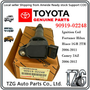 OE:90919-02248 Genuine ignition coil for camry 2.4 2006-2012 innova fortuner hilux 2005-2015 vigo 2.7 vvti made in japan COD