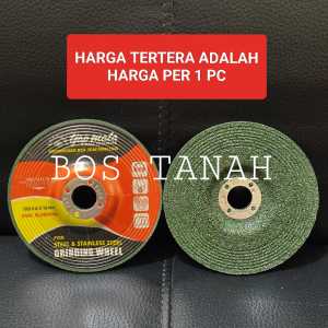 Mata Batu gerinda poles 4 inch Besi Stainless Grinding Wheel Tjap Mata