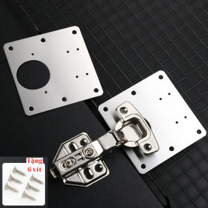 [HCM](1cặp) Bản Lề cửa tủ thủy lực không khoan lỗ-Bản lề giảm chấn bằng thép không gỉ tiện dụng Randy