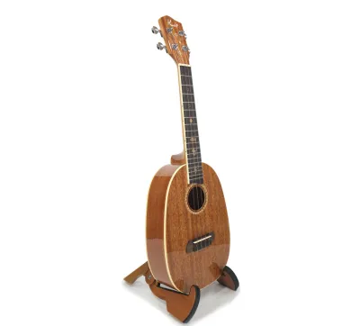 Kai Premium Mahogany Top Pineapple Soprano Ukulele with Gigbag - Elegant New Instrument