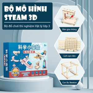 Đồ chơi giáo dục Bộ STEAM Vật lý mang đến cho bé những giờ phút vui chơi bổ ích và lý thú- DC5027