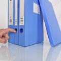 A4/Long Document Box Bond Paper Organizers File Box File Storage School Office Supplies. 