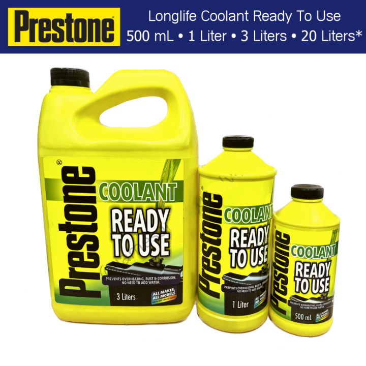 (Fast Shipping)Prestone 1L 3L Engine coolant for Car radiator supplies