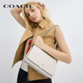 COACH กระเป๋าสะพายไหล่ผู้หญิงรุ่น Bandit Shoulder Bag CR654 LHCHK สีขาว. 