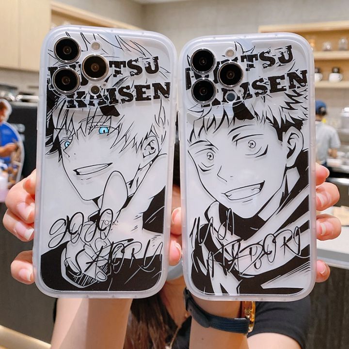 Japan Anime Jujutsu Kaisen Phone Case For iPhone 14 13 Pro Max 12