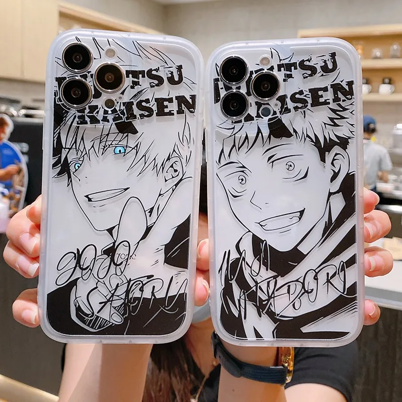 Japan Anime Jujutsu Kaisen Phone Case For iPhone 14 13 Pro Max 12