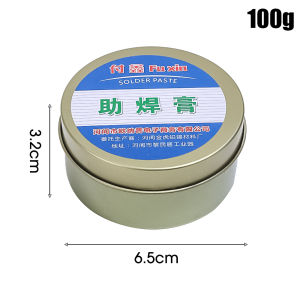 Feelife 100g Solder Paste Rosin Flux Scaling Powder Low Temperature Soldering Flux Lead-free Soldering Repair Paste for Electronic Component