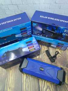 Speaker Bluetooh Wireless Portable L-58S Speaker Solar Recharge Panel Surya Antena Radio Senter Flashlight