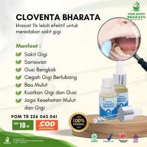 CLOVENTA BHARATA HERBAL || Obat Cegah Gigi Berlubang & Bau Mulut