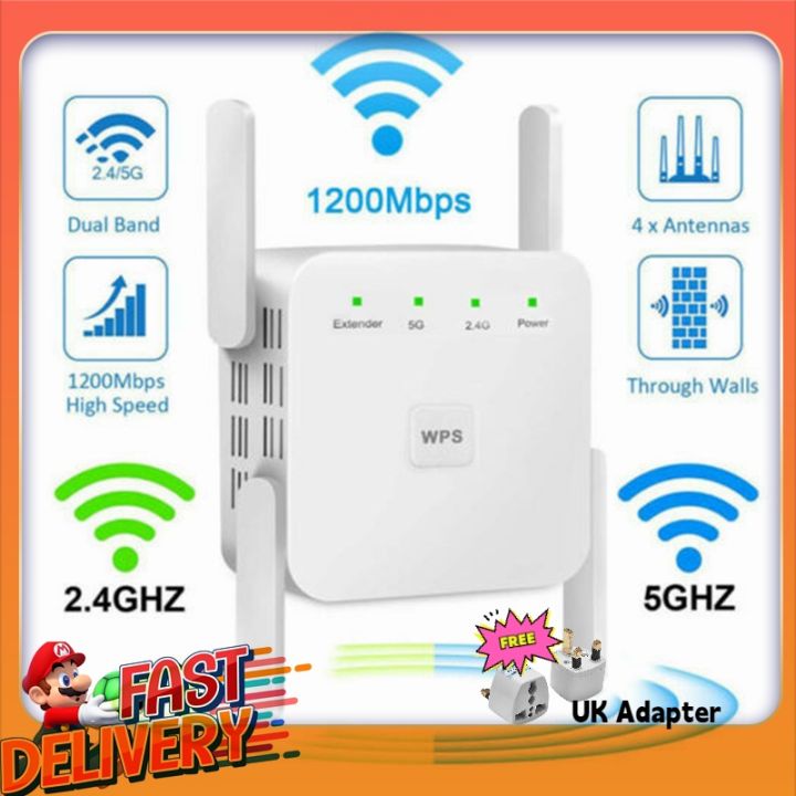 5ghz wifi repeater wireless wifi extender wifi booster signal amplifier