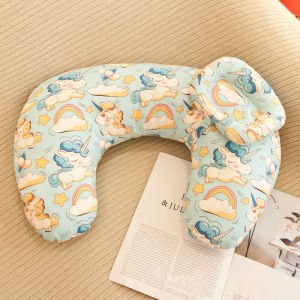 Nursing Pillow bantal menyusu 2 Layer Baby U Shaped Breastfeed Maternity Head Support Pillow Baby Feeding Waist Cushion