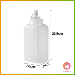 AW ขวดบีบซอสปรุง ขนาดใหญ่ 800ML 1000ML สําหรับใส่ซอสน้ํามันมัสตาร์ด Jam bottle