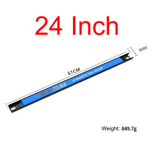 Tool Strong Magnetic Shelf Storage Strip 24/18/12 Inch Holder Organizer Heavy-Duty Rack Bar Hanging Wall Mount