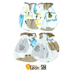 Sarung Tangan Bayi Sarung Kaki Bayi DS-121 Pelindung Tangan dan Kaki Bayi Baru Lahir