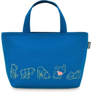 Thermos x Miffy Insulated Lunch Bag 2L/4L/7L | Limited Edition Thermal Cooler Tote | Keeps Food Cold Up to 6 Hours | Charcoal Gray / Light Blue | Japan Import
