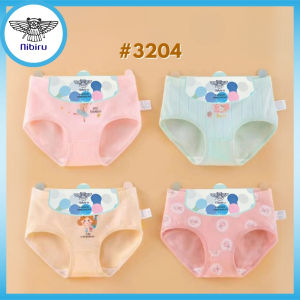 NIBIRU Celana Dalam Anak Perempuan Segitiga 3-10 Thn Katun Premium 3204 (2Pcs) Murah Harga Grosir