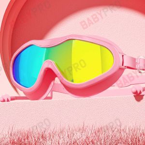 แว่นตาว่ายน้ำกันแดด แว่นตาว่ายน้ำผู้ใหญ่ ป้องกันแสงแดดUV สายปรับระดับได้ มีที่ปิดหูกันน้ำ มีสีขาว/สีดำ/สีชมพู สินค้าพร้อมส่ง