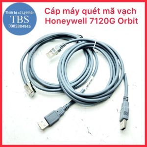 Dây cáp máy quét mã vạch Honeywell 7120G OrbitMS71207980G dây dài 2m kết nối cổng USB