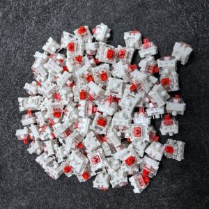 LUXEMO 20Pcs Dustproof Mechanical Keyboard Switches Linear Plastic Keyboard Switches Clicky Key Switch Mechanical Keyboard